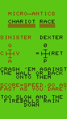Chariot Race